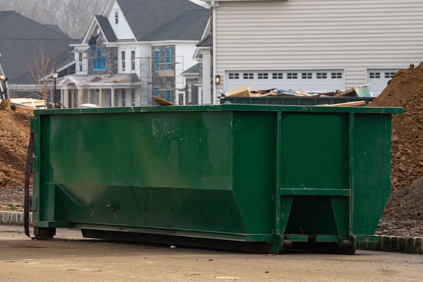 there may be additional fees or charges for things like extra weight or extending the rental period for construction dumpsters